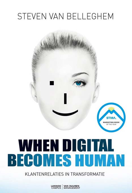 Boek When digital becomes human - Klantenrelaties in transformatie door Steven van Belleghem