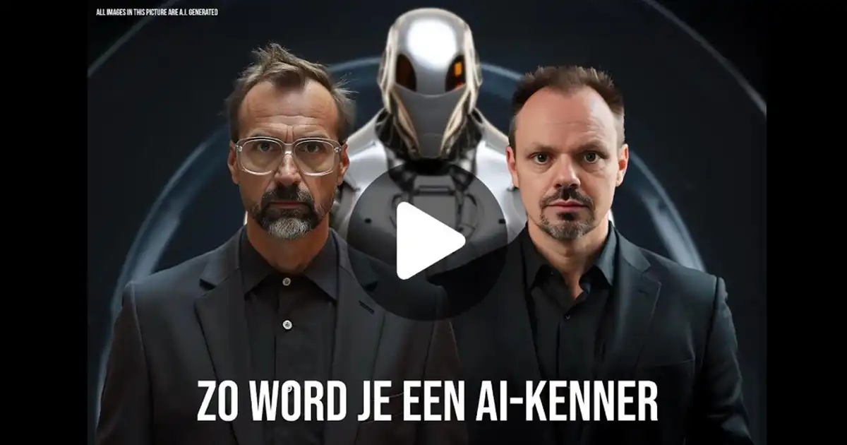 Silvester Zwaneveld en Jum Festen tijdens een AI-keynote over kunstmatige intelligentie.