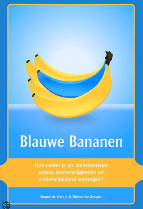 Blauwe Bananen - Boek Drs. Wouter de Vries jr.