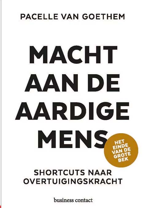 Boek Pacelle van Goethem - Macht aan de aardige mens