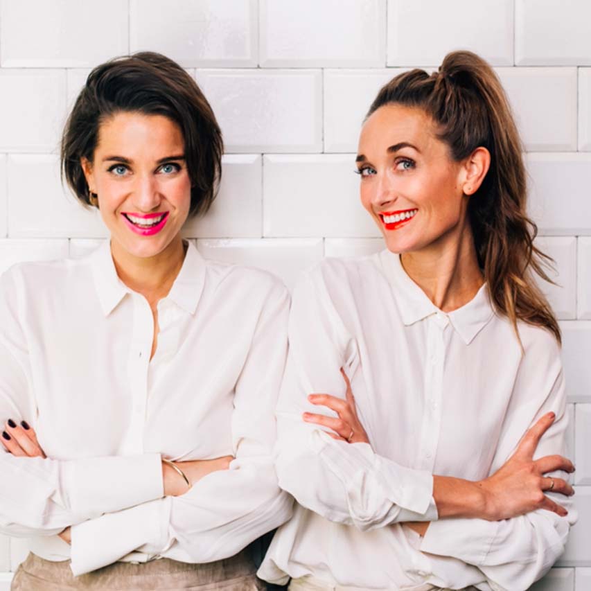 Nina de Bruijn en Elise Gruppen