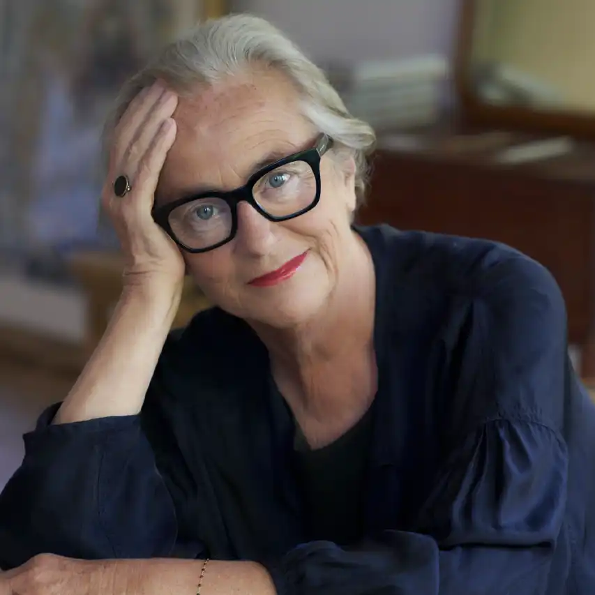 Lidewij Edelkoort, ervaren spreker en trendvoorspeller.