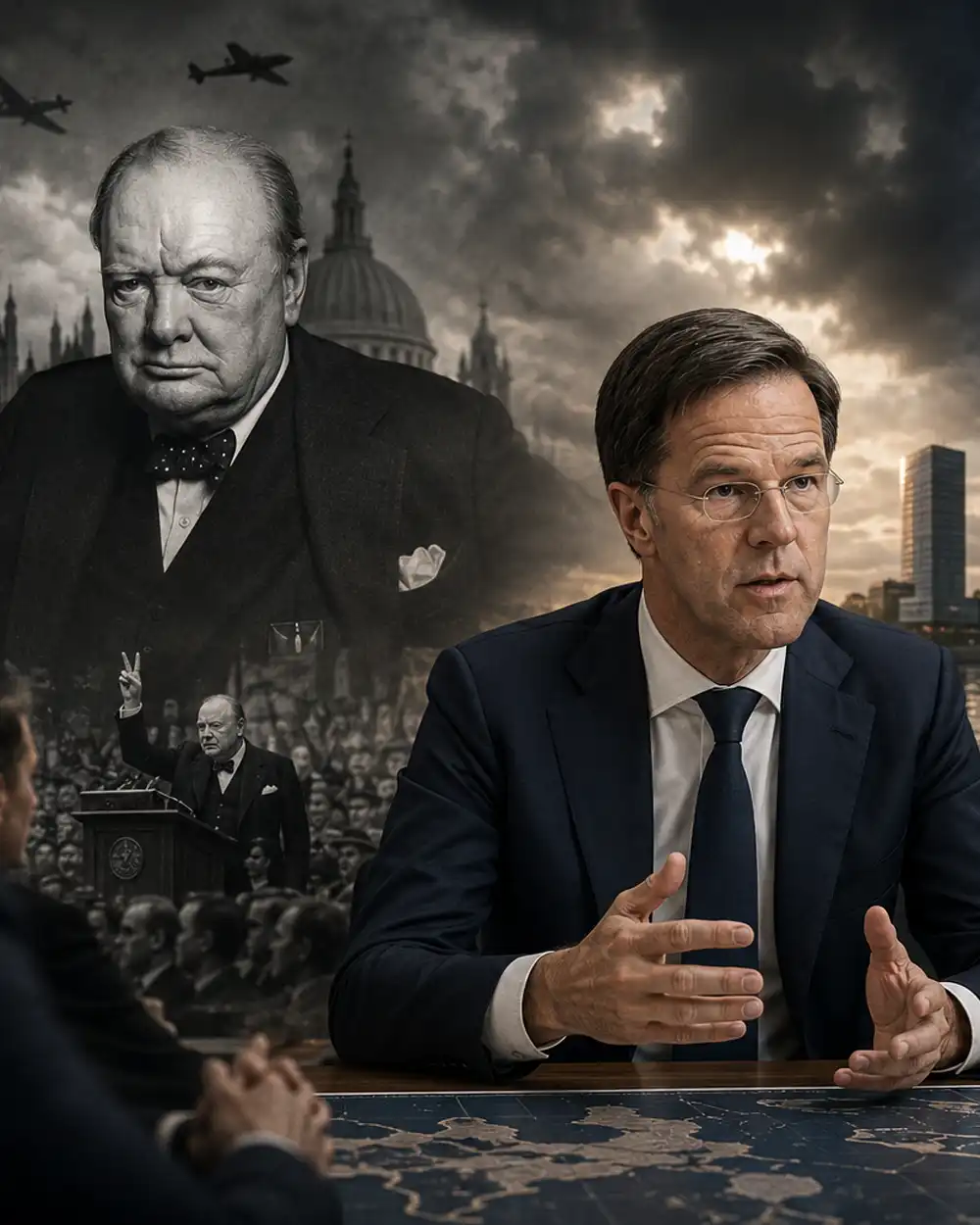 Authentiek leiderschap in crisistijd: van Churchill tot Rutte