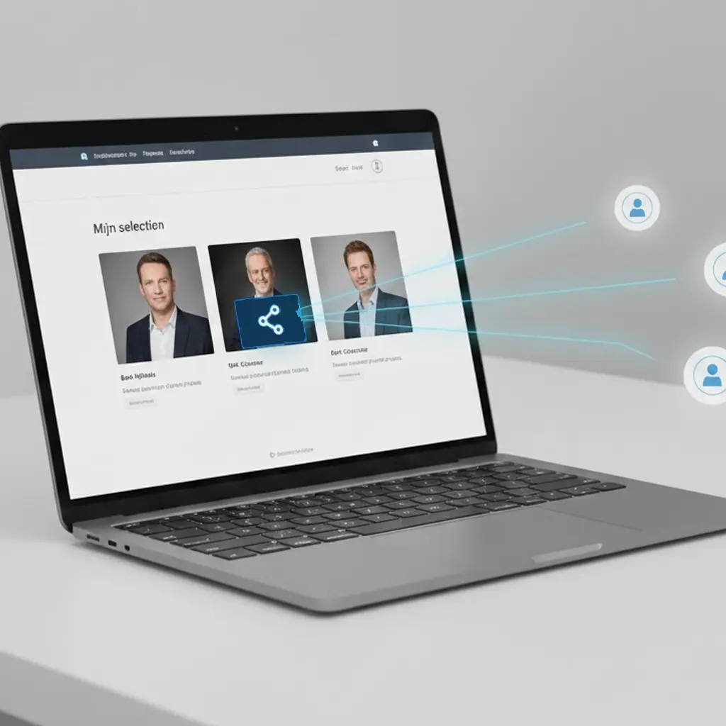 Sprekersselectie eenvoudig delen met collega's